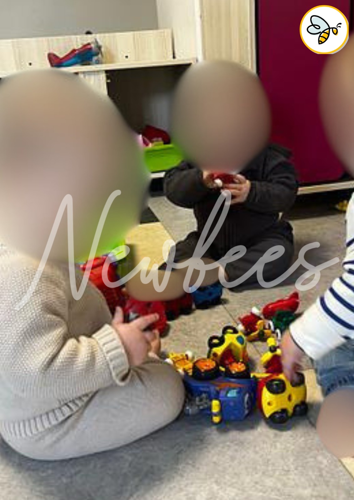Jeu libre entre enfants